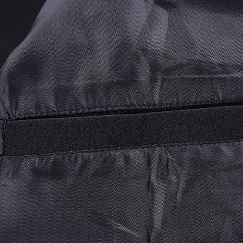 Giacca da uomo in poliestere con bottoni a forma di rana, ricamo Buddha Stones Dragon, con tasche - image 15