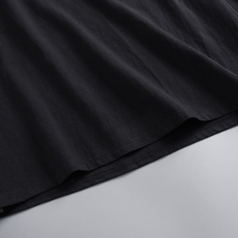 Set di abbigliamento da uomo con pantaloni e top in cotone con colletto incrociato Buddha Stones - image 8