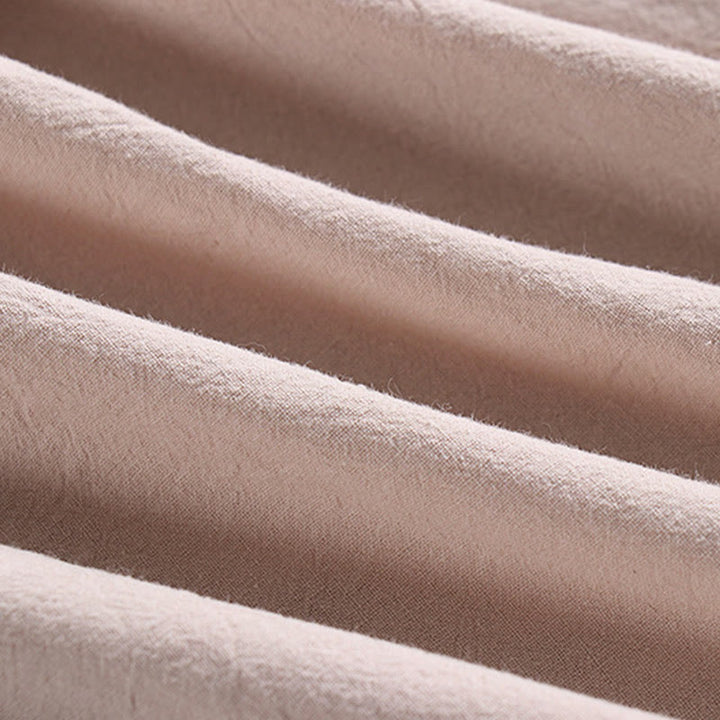 Pantaloni corti con colletto incrociato Buddha Stones , abito in cotone, top e pantaloni Hanfu, set da uomo - image 8