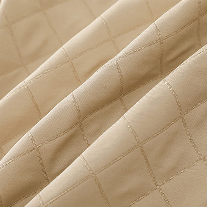Pantaloni harem con coulisse in cotone a quadri semplici con tasche, autunno inverno, Buddha Stones - image 17