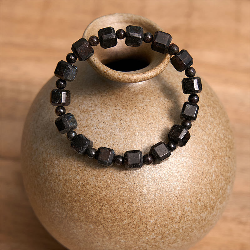 Braccialetto di trasformazione in astrofillite Buddha Stones