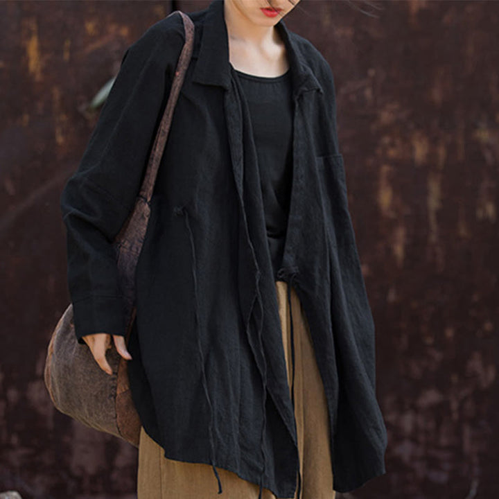 Buddha Stones Meditazione Ramie Cotone Abbigliamento - image 21