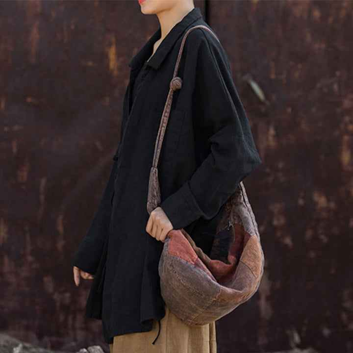 Buddha Stones Meditazione Ramie Cotone Abbigliamento - image 25