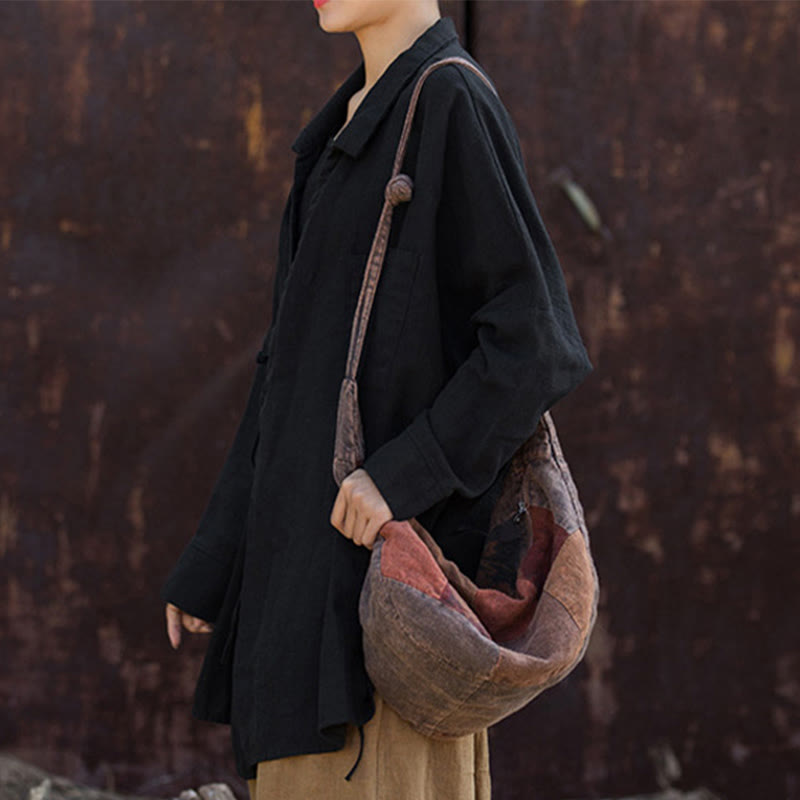 Buddha Stones Meditazione Ramie Cotone Abbigliamento - image 25