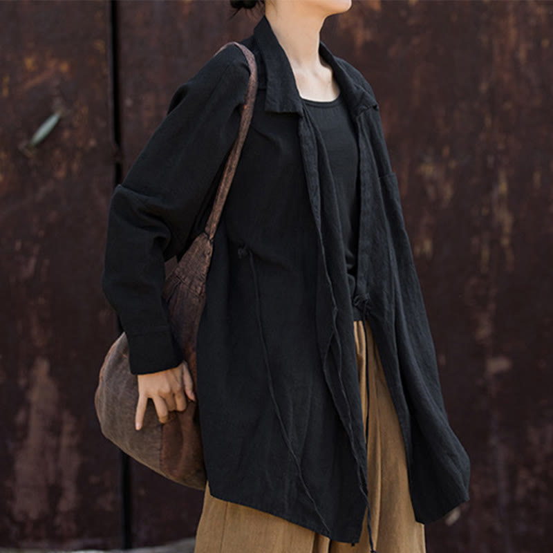 Buddha Stones Meditazione Ramie Cotone Abbigliamento - image 26