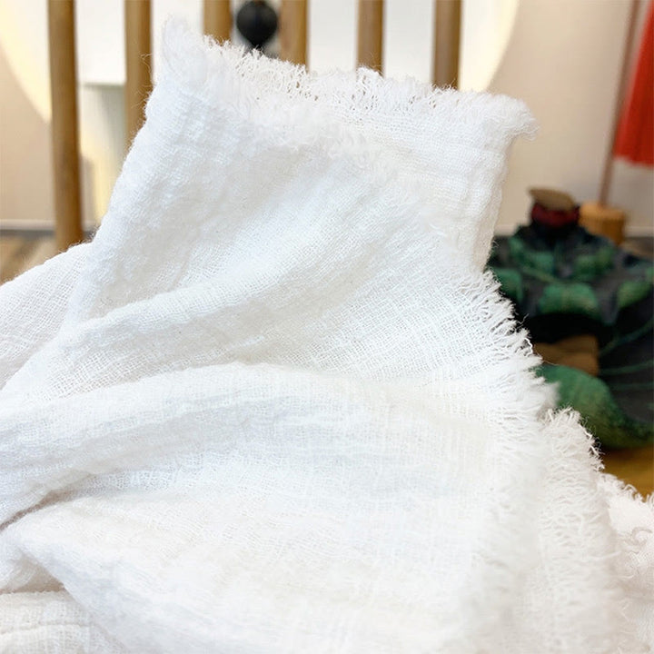 Buddha Stones Letterario Artistico Doppio Strato Sabbia Lavata Cotone Lino Abbigliamento - image 13