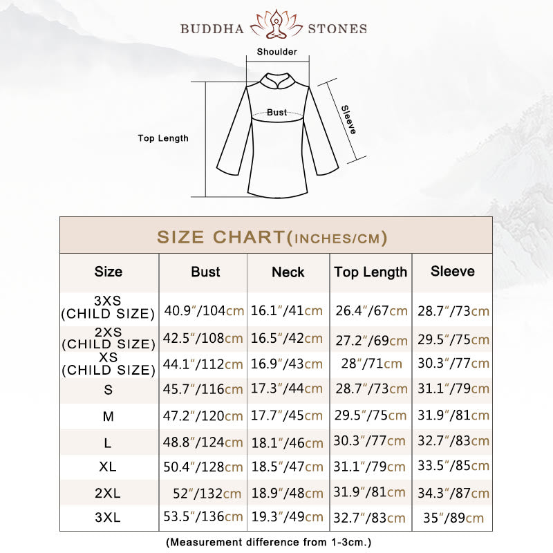 Buddha Stones Modello semplice Meditazione Preghiera Spirituale Zen Tai Chi Qigong Pratica Set di abbigliamento unisex - image 7