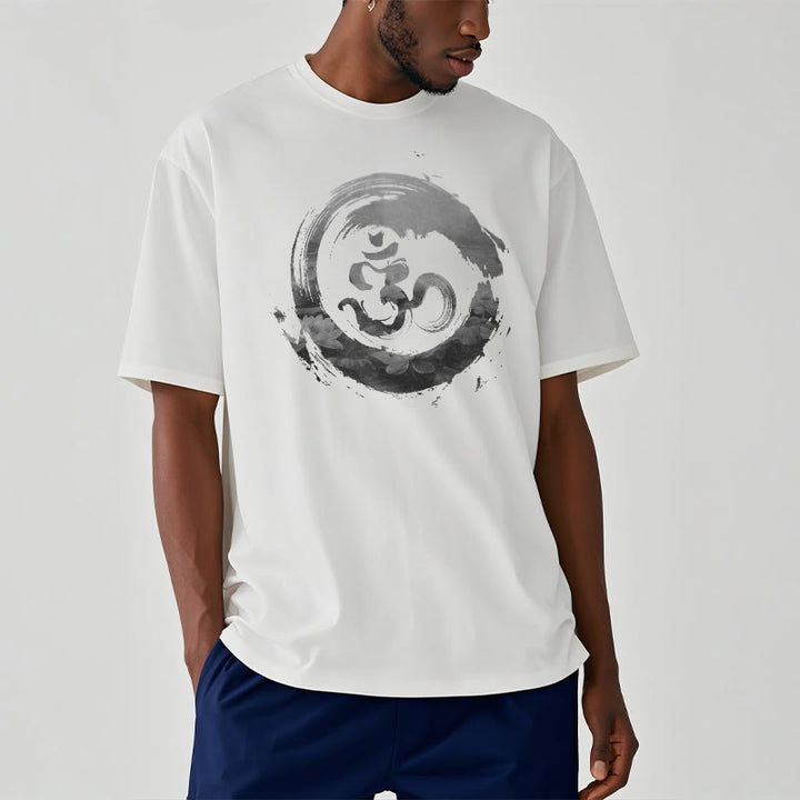 Maglietta in cotone Buddha Stones Om Lotus - image 8