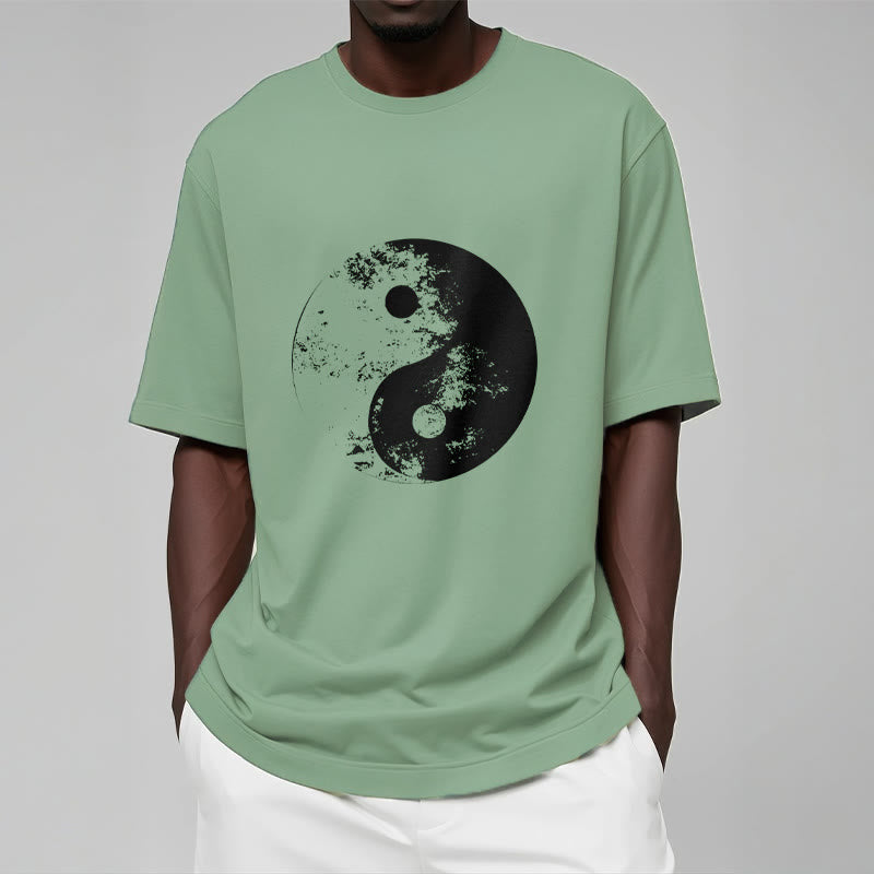 Maglietta in cotone con motivo Buddha Stones Yin Yang Tai Chi - image 28