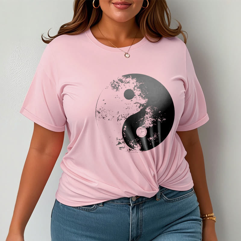 Maglietta in cotone con motivo Buddha Stones Yin Yang Tai Chi - image 36