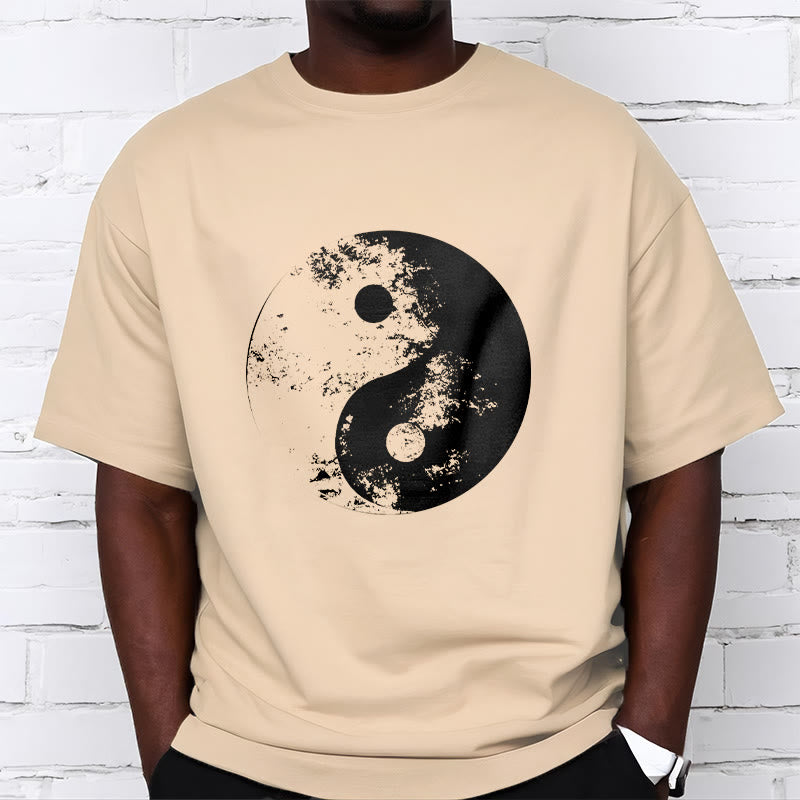 Maglietta in cotone con motivo Buddha Stones Yin Yang Tai Chi - image 24