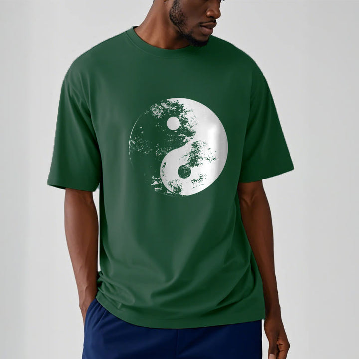 Maglietta in cotone con motivo Buddha Stones Yin Yang Tai Chi - image 17