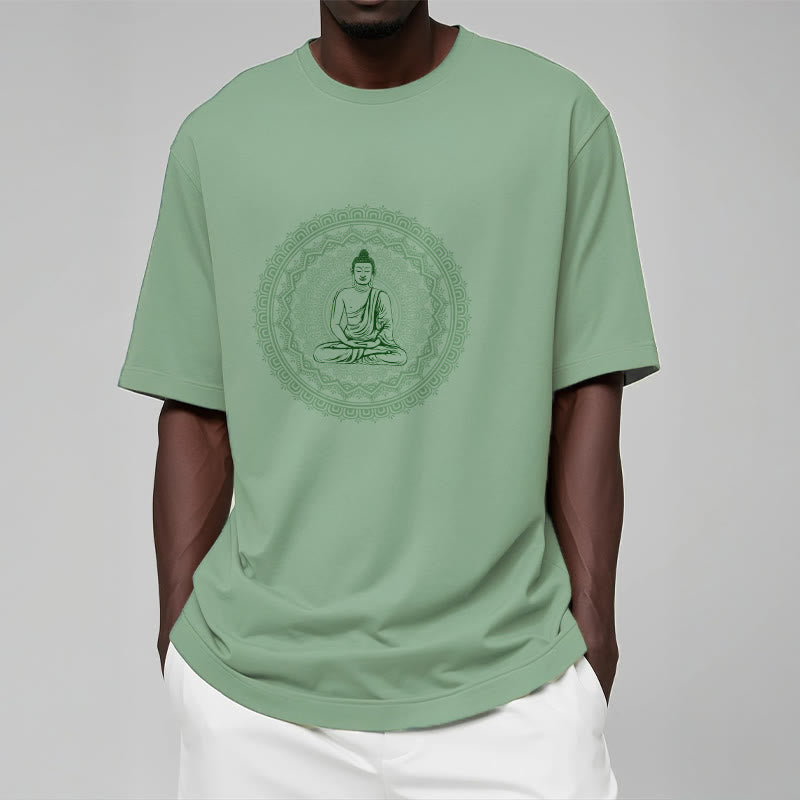 Maglietta in cotone con mandala Buddha Stones Buddha - image 17