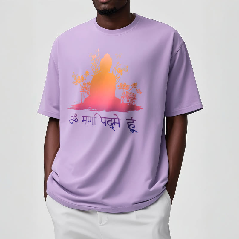 T-shirt Buddha Stones in sanscrito OM NAMAH SHIVAYA