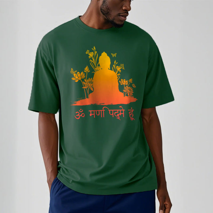 T-shirt Buddha Stones in sanscrito OM NAMAH SHIVAYA