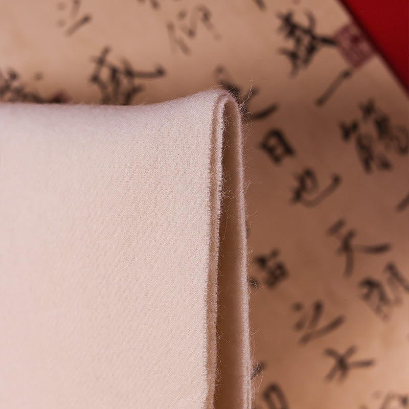 Scialle di lana con Buddha Stones, ricamo di magnolia Yulan, nappa, sciarpa da viaggio invernale e calda - image 3