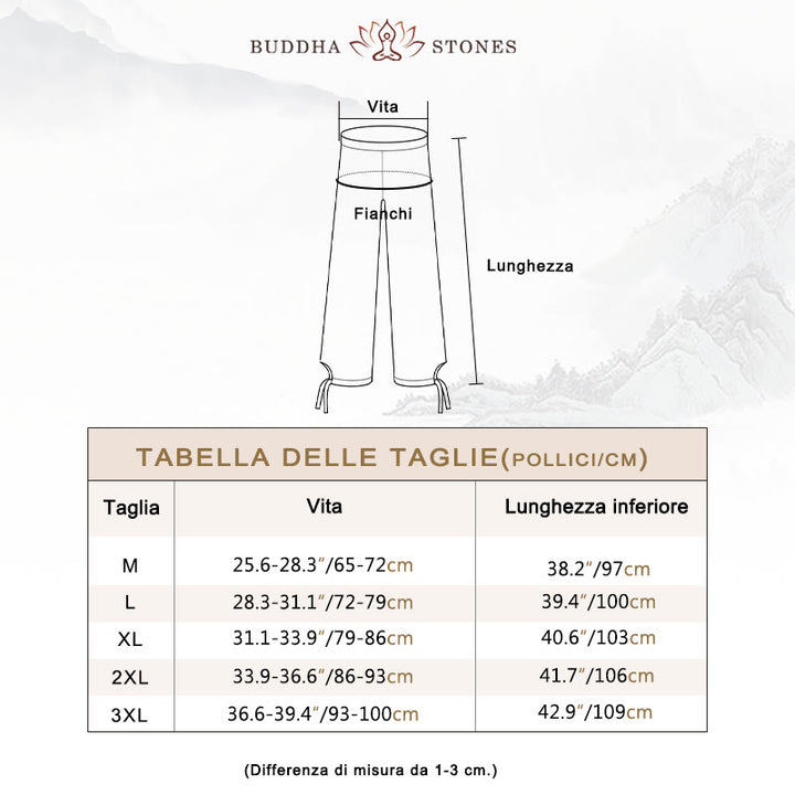 Buddha Stones Spirituale Zen Meditazione Yoga Preghiera Pratica Cotone Lino Abbigliamento Uomo Set - image 6