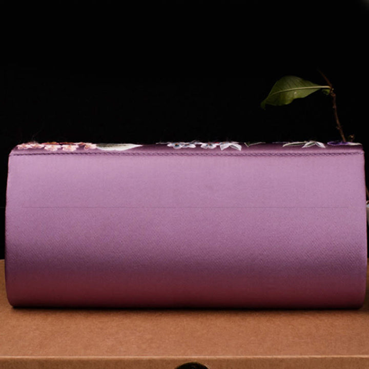 Buddha Stones Hydrangea Su Ricamo Matrimonio Shopping Portafoglio Borsa Borsa a Tracolla