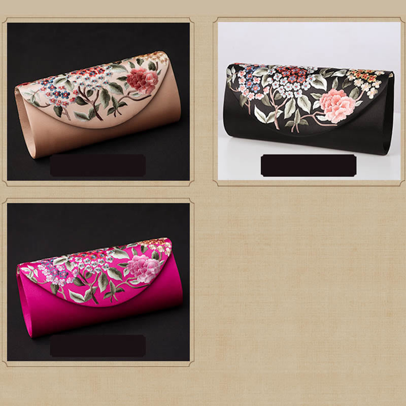 Buddha Stones Hydrangea Su Ricamo Matrimonio Shopping Portafoglio Borsa Borsa a Tracolla