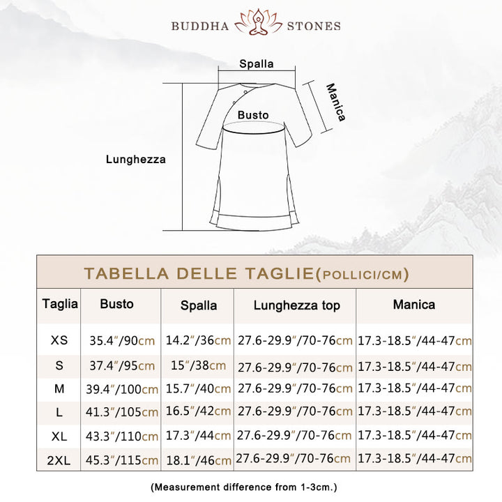 Buddha Stones Vintage Yoga Zen Preghiera Meditazione Spirituale Pratica Tinta Unita Abbigliamento Donna Set - image 5