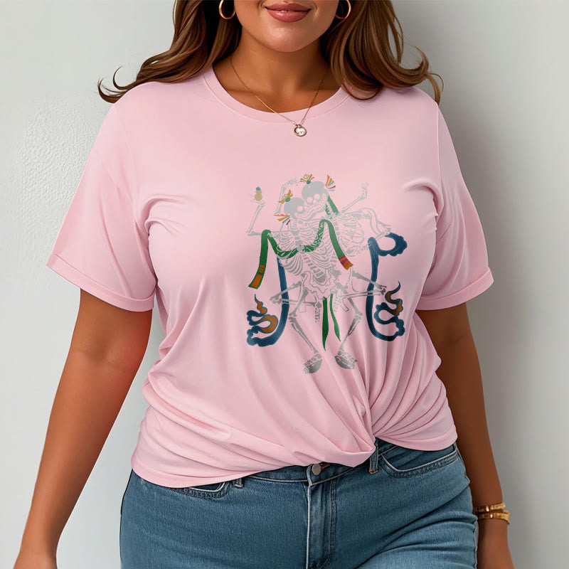 Maglietta con design Buddha Stones Tibetan The Lord Of The Corpse Forest - image 15