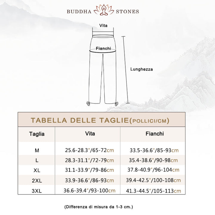 Buddha Stones Meditazione Preghiera Spirituale Zen Pratica Yoga Abbigliamento Uomo Set
