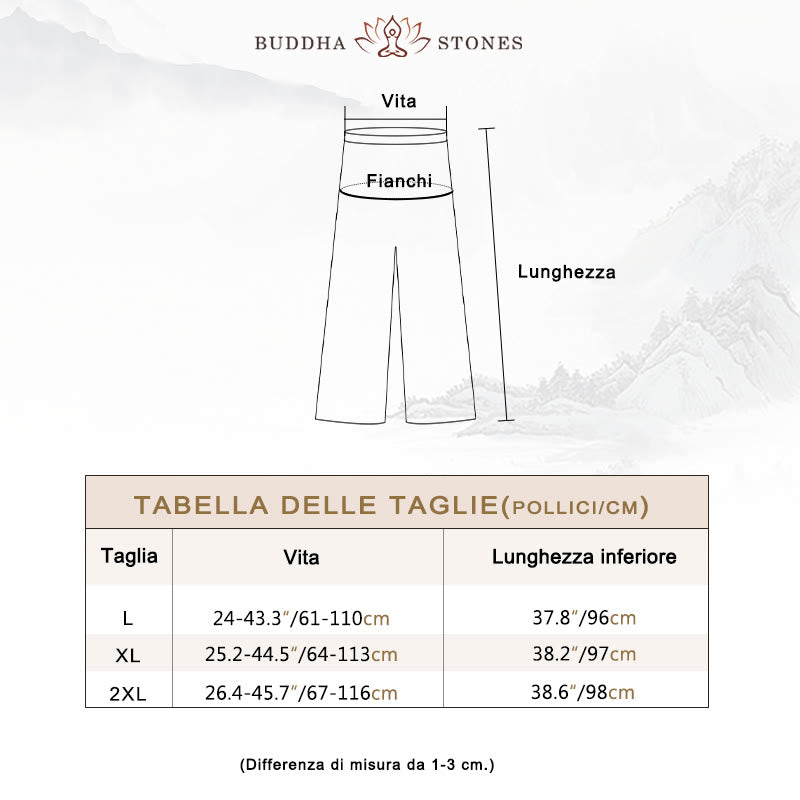 Completo da donna con 2 pezzi di abbigliamento Zen Tai Chi e pantaloni con design a rana cinese e Buddha Stones meditazione (top e pantaloni). - image 6