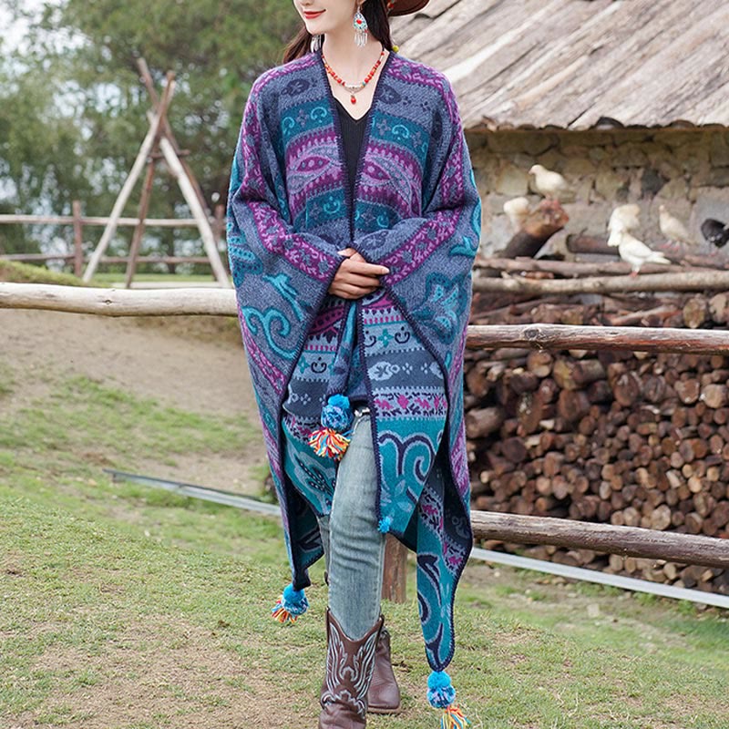 Buddha Stones , motivo floreale, autunno inverno, caldo e morbido, sciarpa avvolgente - image 7