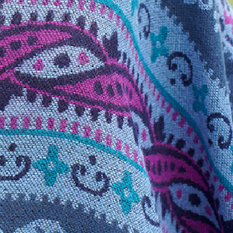 Buddha Stones , motivo floreale, autunno inverno, caldo e morbido, sciarpa avvolgente - image 16