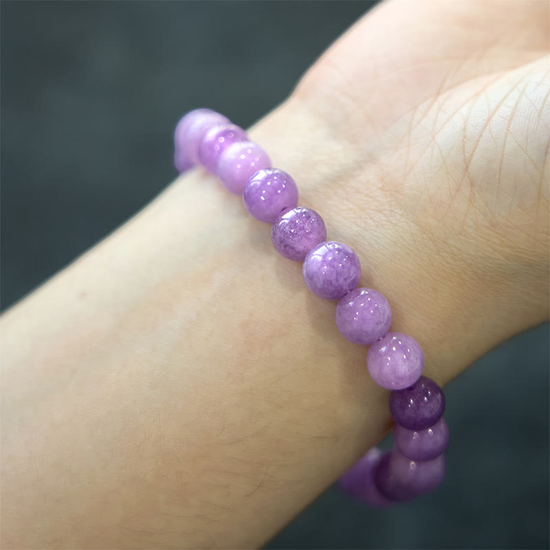 Bracciale Buddha Stones Lepidolite per la pace interiore