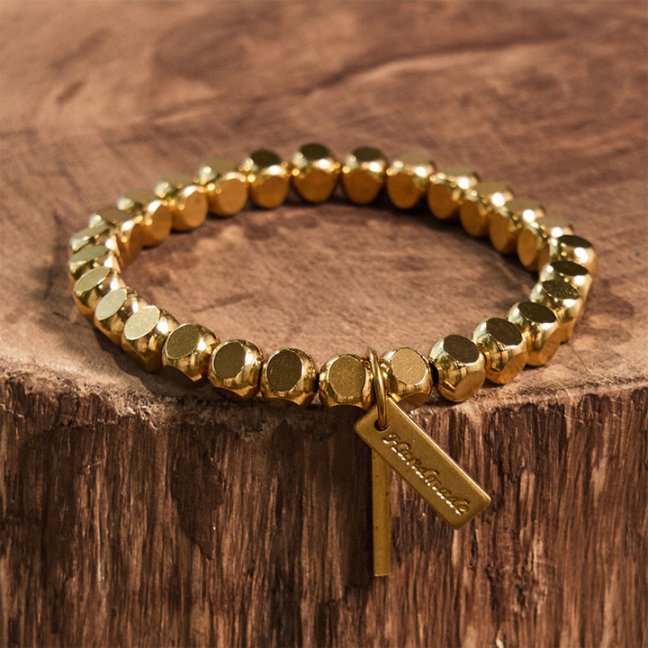 Braccialetto curativo in rame Buddha Stones