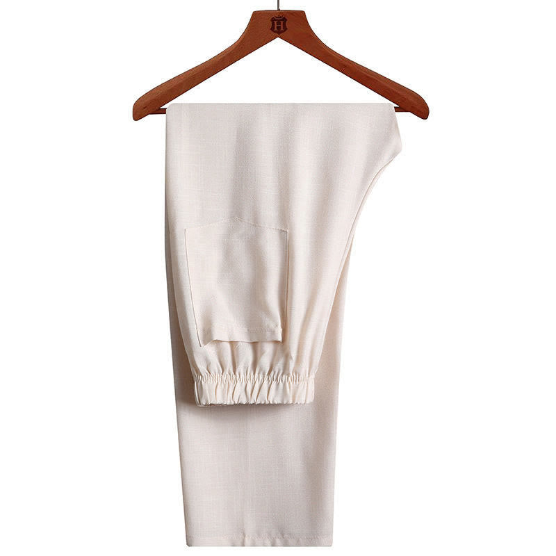 Set di 2 pezzi di tuta da uomo con bottoni a rana, camicia a maniche lunghe e pantaloni, in tinta unita, Buddha Stones - image 18