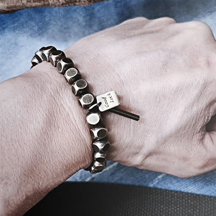 Braccialetto Buddha Stones Rame Buona Fortuna Ricchezza