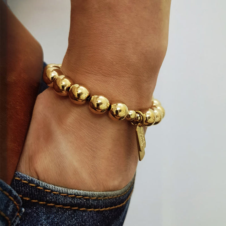 Braccialetto curativo in ottone e rame Buddha Stones - image 11
