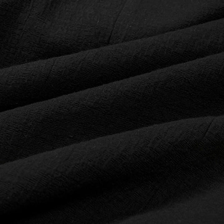 Cappotto da Buddha Stones Fall Simple Cotton a maniche lunghe e di media lunghezza - image 10