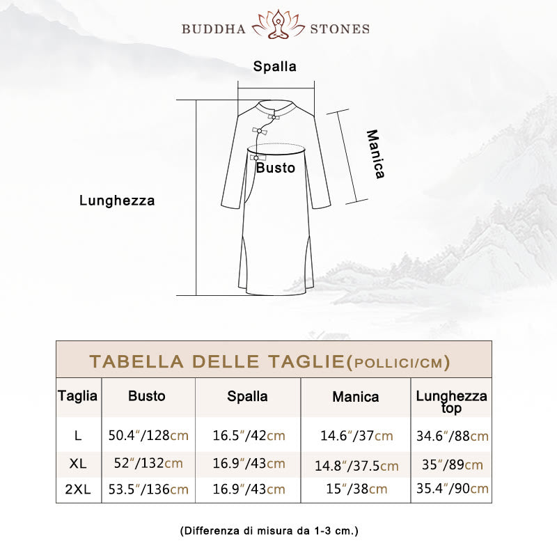 Buddha Stones 2 pezzi design semplice Zen Tai Chi Meditazione Abbigliamento cotone lino Top Pantaloni Set da donna - image 5