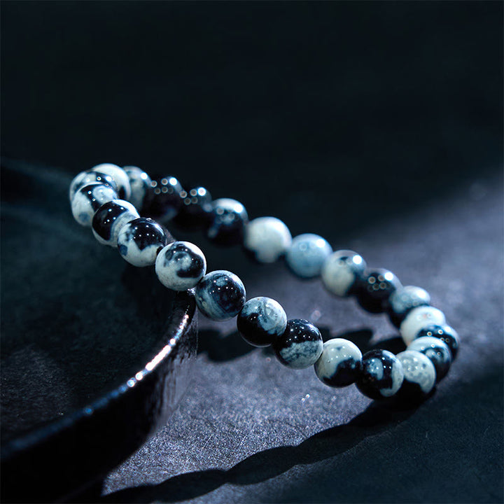 Braccialetto di protezione in agata orca Buddha Stones