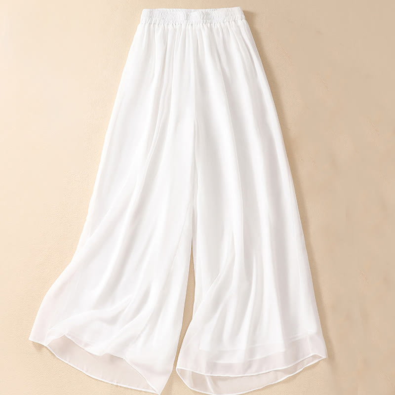 Buddha Stones Donna Fiore Ricamato Rana-Bottone Camicia Vestito Pantaloni Gamba Larga - image 16