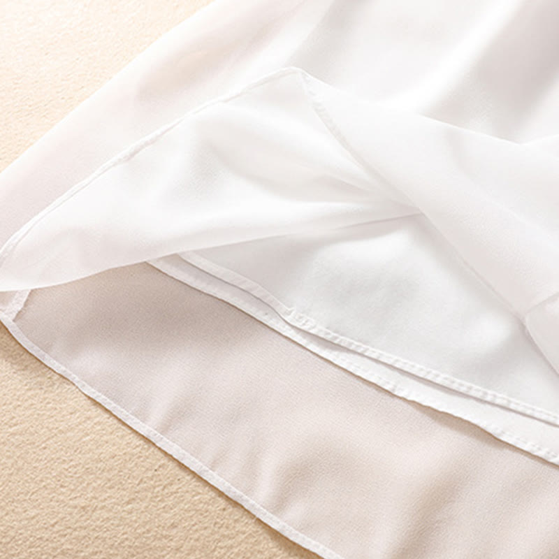 Buddha Stones Donna Fiore Ricamato Rana-Bottone Camicia Vestito Pantaloni Gamba Larga - image 20