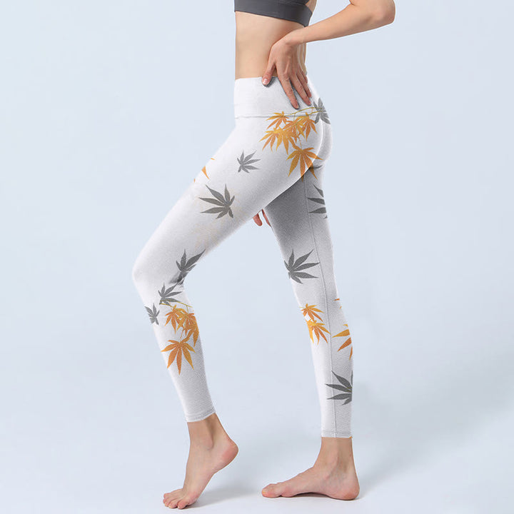 Leggings da palestra in acero Buddha Stones da donna, pantaloni da yoga - image 3