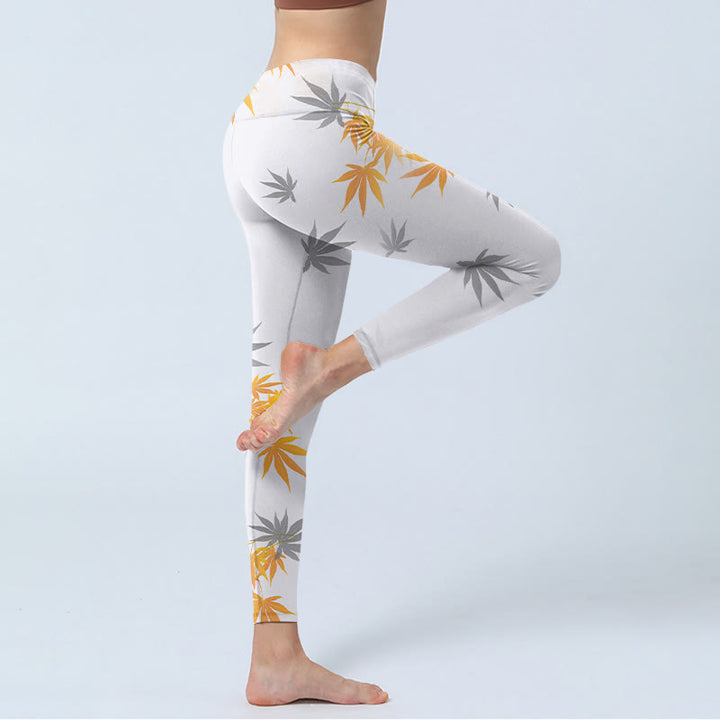 Leggings da palestra in acero Buddha Stones da donna, pantaloni da yoga - image 4
