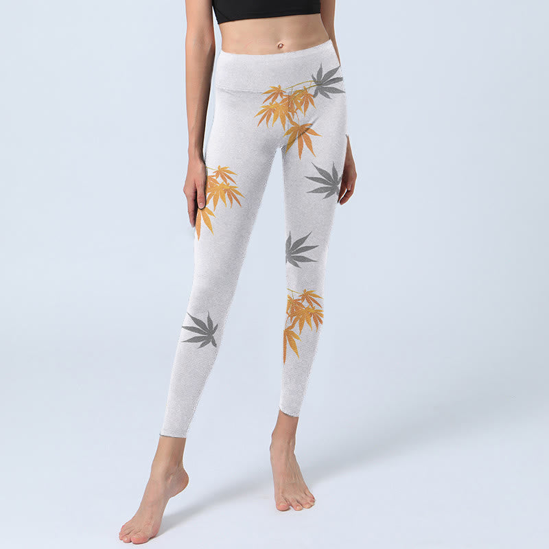 Leggings da palestra in acero Buddha Stones da donna, pantaloni da yoga - image 6