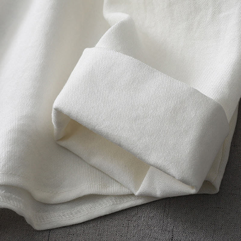 Camicia da donna a maniche lunghe con bottoni in tinta unita Buddha Stones - image 7