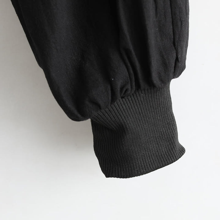 Pantaloni da uomo in lino ramiè con tasche e cerniera frontale tinta unita Buddha Stones