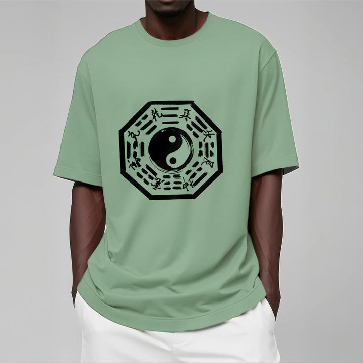 Maglietta in cotone con motivo Buddha Stones Ba Gua - image 15