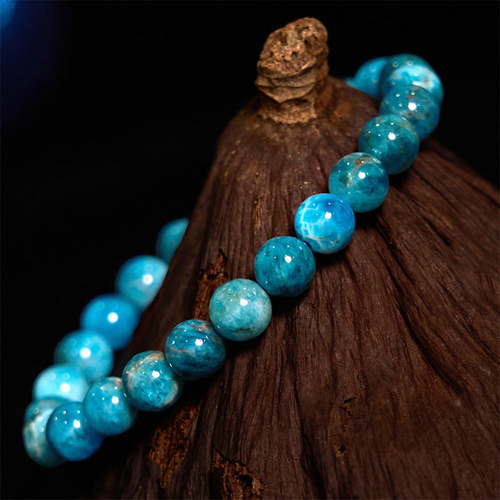 Braccialetto motivazionale Buddha Stones Apatite