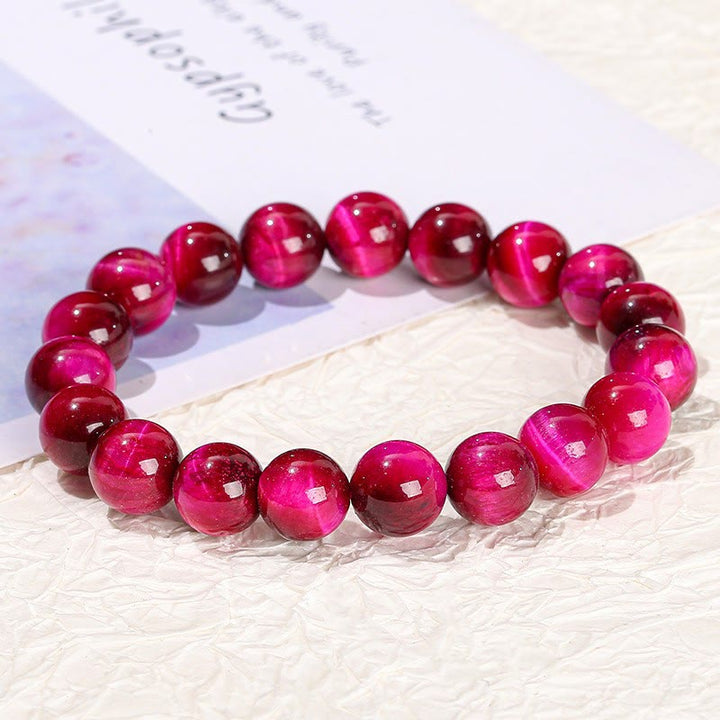 Braccialetto Buddha Stones Red Tiger Eye Calm