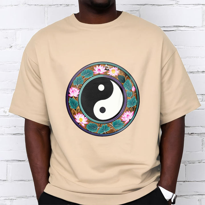 Maglietta in cotone con Buddha Stones Yin Yang - image 16