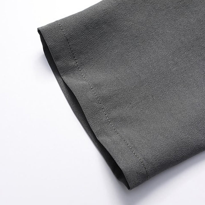 Buddha Stones Capodanno cinese ricamato Fu Tang Suit Hanfu manica lunga Top Pantaloni Abbigliamento Uomo Set - image 15