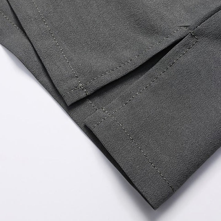 Buddha Stones Capodanno cinese ricamato Fu Tang Suit Hanfu manica lunga Top Pantaloni Abbigliamento Uomo Set - image 16